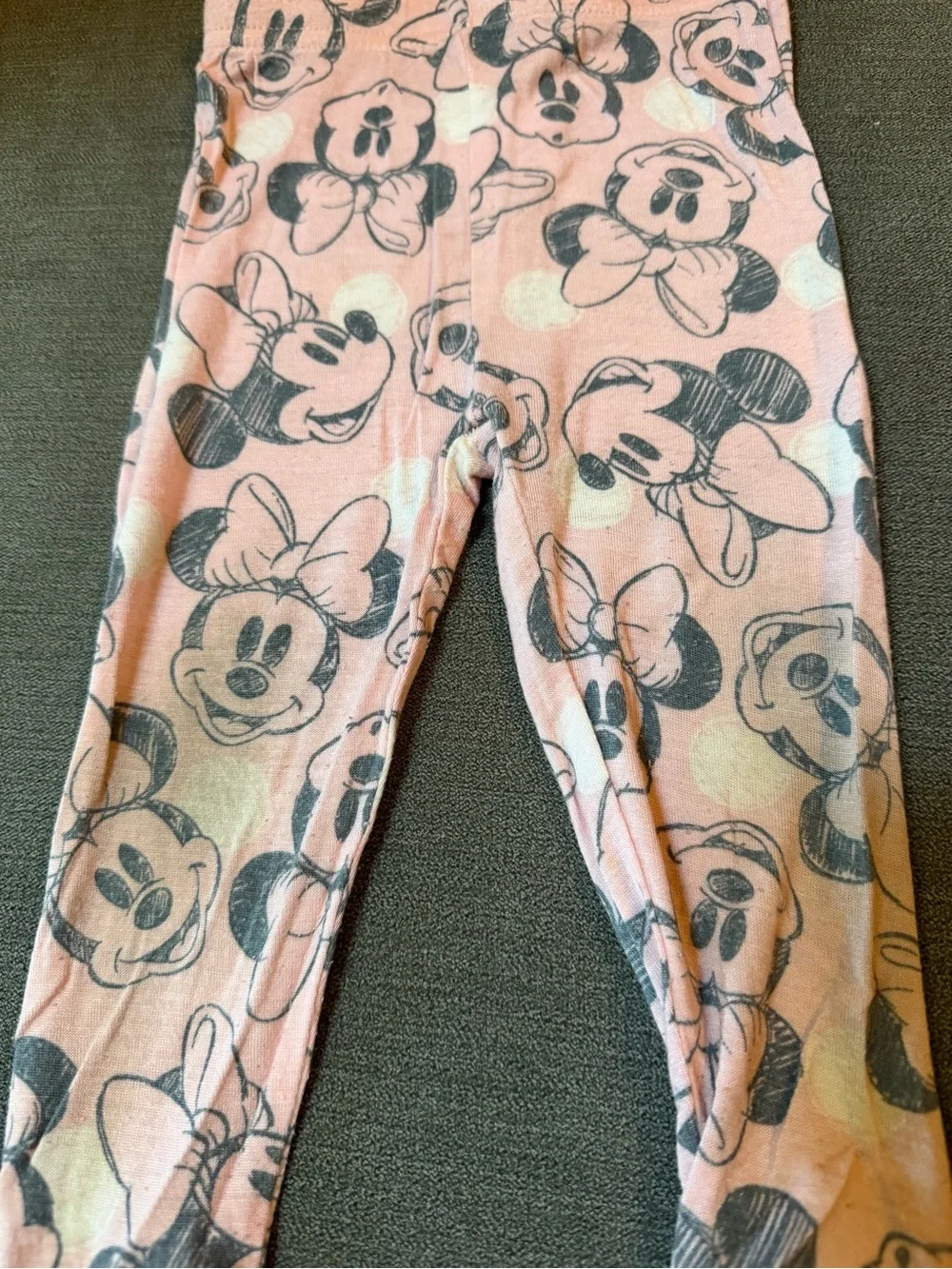 Pink Minnie Short Sleeve Pajama set
